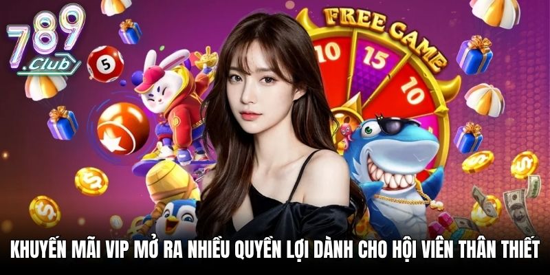 Khuyến mãi VIP mở ra nhiều quyền lợi dành cho hội viên thân thiết